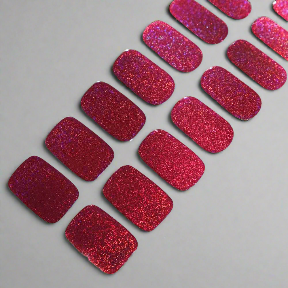 Happy Holo-Days Semicured DIY Gel Nail Stickers Kit