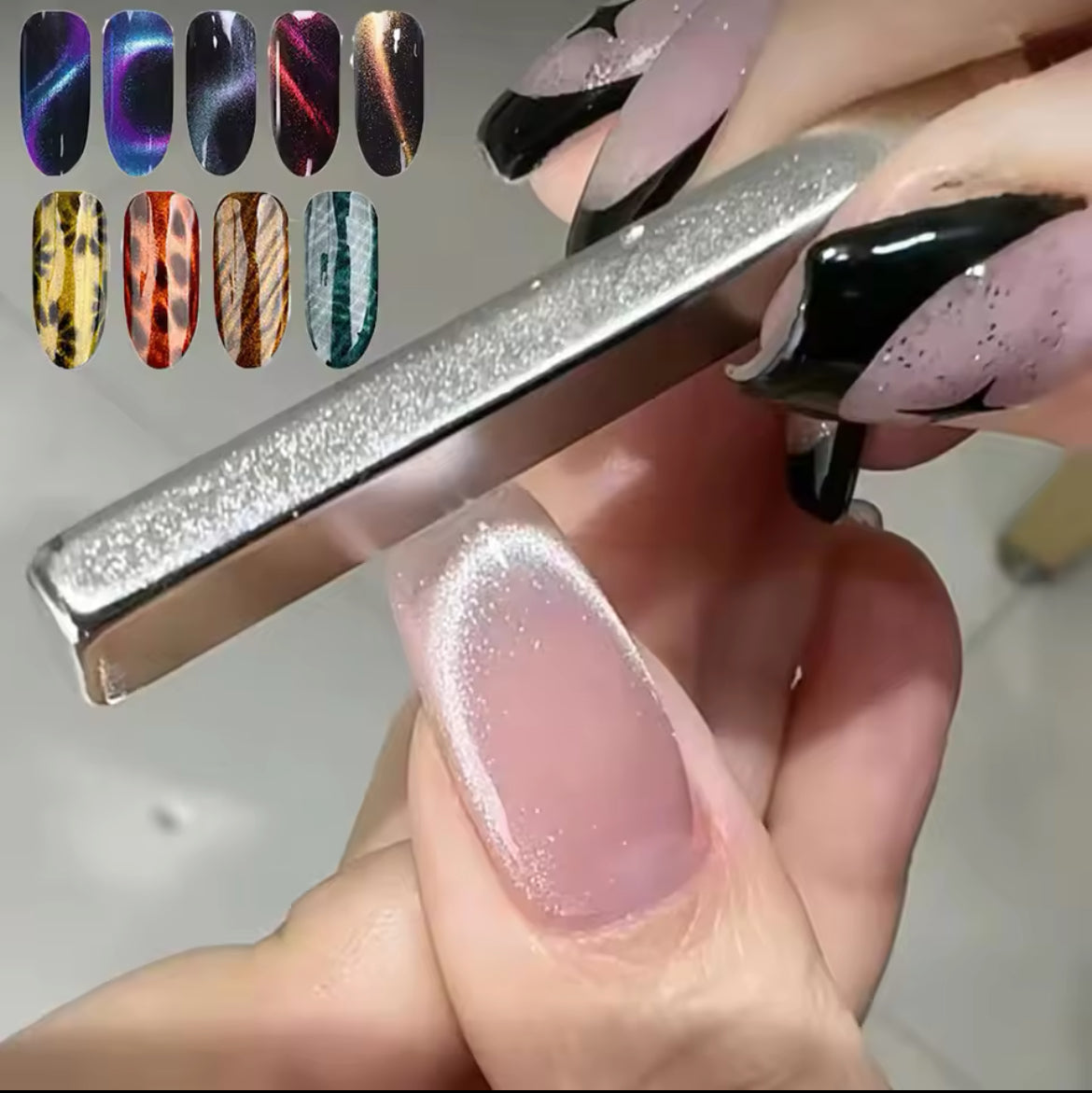Cut eye Super Magnet for 3D Nails