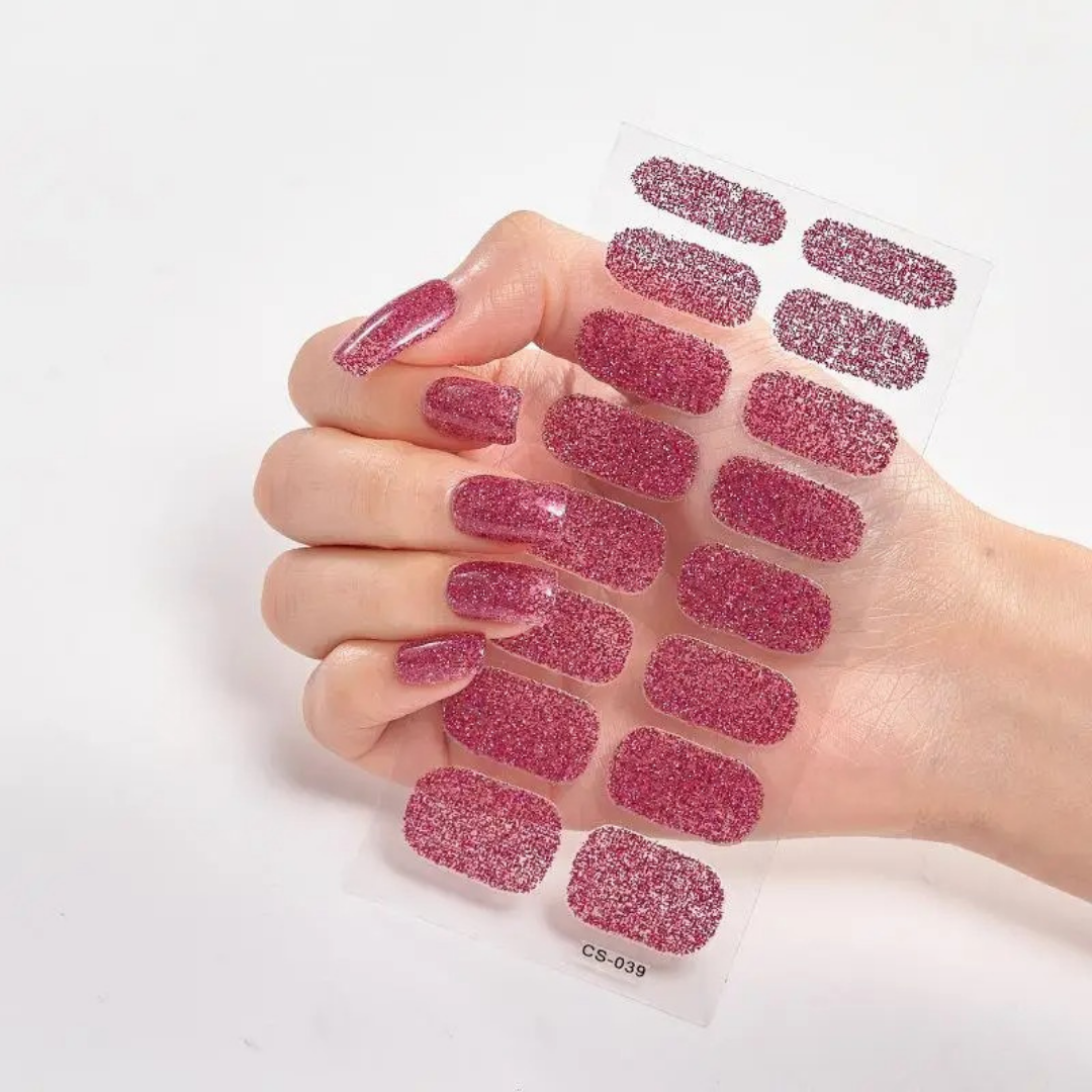 Glow Getter Semicured DIY Gel Nail Stickers Kit