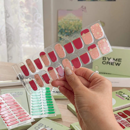 [XMAS] 'All I want for Xmas' DIY Semicured Gel Nail Stickers Kit