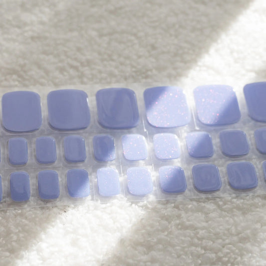 [PEDI / TOES] Peritwinkle Blue GEWEL Semicured Gel Nails Kit